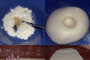 Tort cu spuma de vanilie si crema ganache