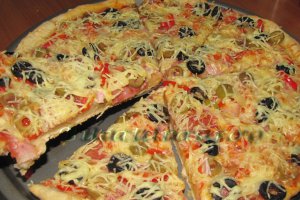 Pizza salami