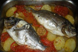 Dorada la cuptor