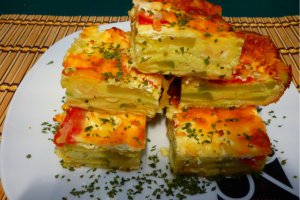 Dovlecei la cuptor
