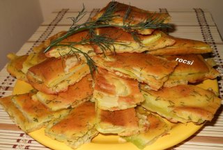 Dovlecel pane la cuptor
