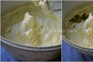 Inghetata de menta cu ciocolata