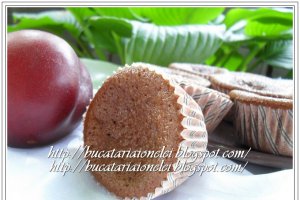 Muffins cu nectarine