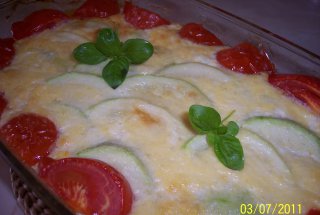 Dovlecei gratinati