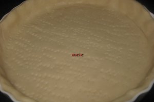 Tarta cu dovlecei si ardei copti