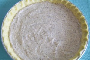 Tarta cu visine si crema frangipane