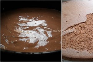 Tort de inghetata in doua culori/Zebra Ice Cream