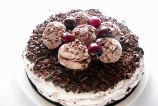 Tort de inghetata in doua culori/Zebra Ice Cream