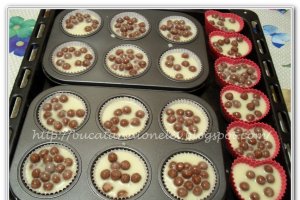 Muffins cu bilute de cacao
