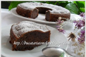 Guguluf cu banane si cacao