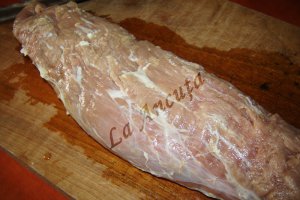 Muschiulet de porc cu legume si orez