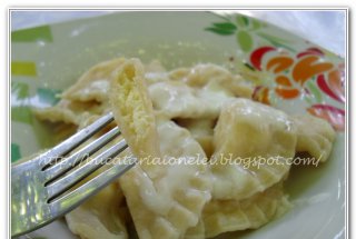 Raviolii cu branza