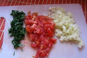 Papricas din pui de casa cu galuste
