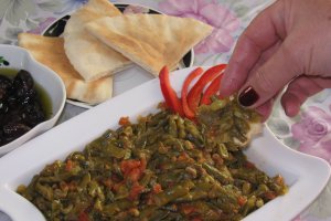 Mancare scazuta  de” lubiya”(“ black eyed pea”,”black eyed bean”,lobia)