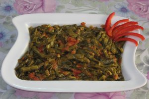 Mancare scazuta  de” lubiya”(“ black eyed pea”,”black eyed bean”,lobia)