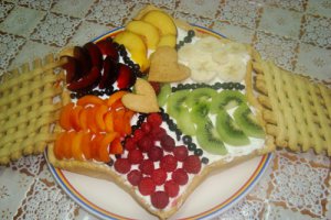 Tarta de vara cu crema de branza