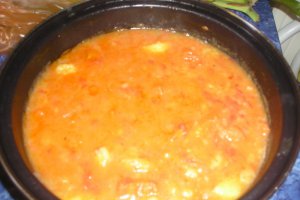 Piure de legume cu pulpe