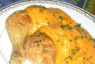 Piure de legume cu pulpe