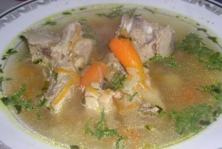 Bors cu carne de porc