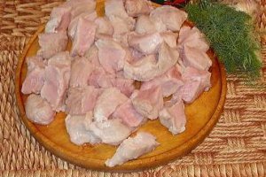 Tocanita de ceapa cu carne de porc