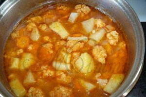 Supa crema de legume