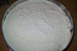 Prajitura cu branza de  vaci