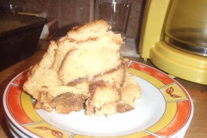 Budinca de cozonac 2