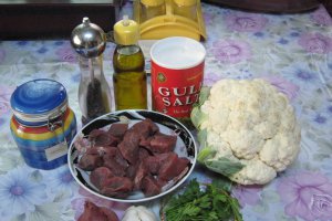 “M’nazalet Zahra”- Mancare de conopida cu carne –specifica tarilor arabe