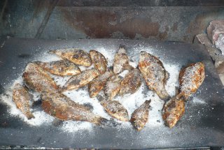 Peste la gratar