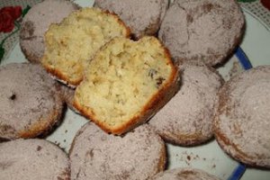 Briose cu fulgi de ovaz
