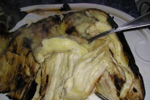 Salata de vinete si ardei copti