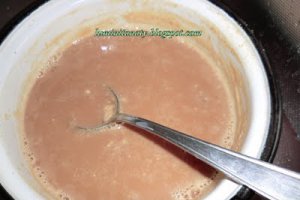Inghetata caramel cu ciocolata(fara ou)