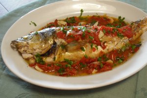 Biban de mare la cuptor(2)