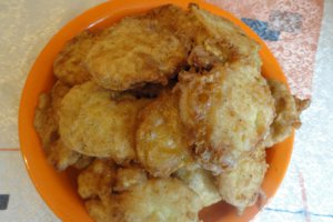 Dovlecei pane cu cascaval ras