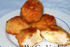Cordon bleu exotic de curcan cu ananas