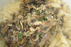 Penne cu ciuperci
