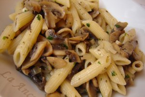 Penne cu ciuperci