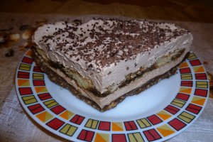 Desert cu ciocolata si cafea