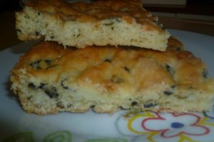 Focaccia cu masline