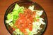 Piure cu ceapa verde, carnaciori si salata verde-4