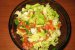 Piure cu ceapa verde, carnaciori si salata verde-5