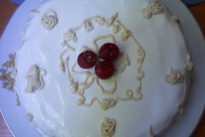 Tort de inghetata cu banane