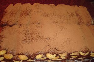 Prajitura  cu biscuiti cu adaos de piscoturi