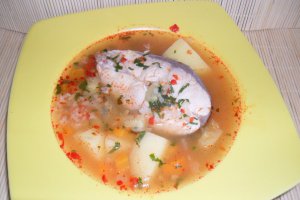 Ciorba de peste proaspat