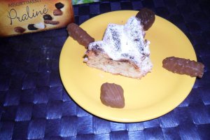 Chec din albusuri cu ciocolata