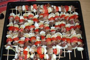 Frigarui de porc la cuptor.