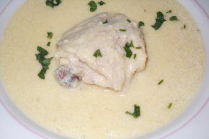 Pulpe de pui cu smantana