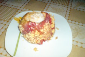 Mere coapte cu biscuti