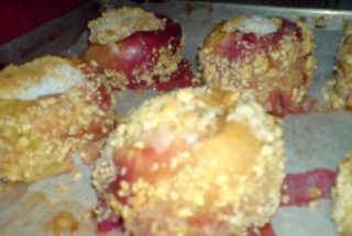 Mere coapte cu biscuti