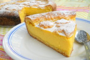 Torta della nonna - Tortul bunicii